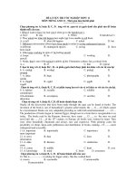 ĐỀ LUYỆN THI TỐT NGHIỆP THPT MÔN TIẾNG ANH 12 - ĐỀ SỐ 11 ppsx