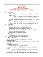 Giáo án âm nhạc lớp 2: GIỚI THIỆU MỘT VÀI NHẠC CỤ DÂN TỘC pdf