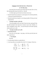 Bài giảng chế biến khí : Quá trình hydro hóa - đề hydro hóa part 1 doc