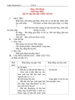 Giáo án âm nhạc lớp 4: Học hát bài: CHÚC MỪNG pps