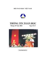 Thông tin toán học tập 6 số 3 doc