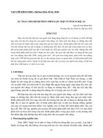 Báo cáo nghiên cứu khoa học: 