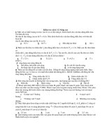 Kiểm tra vật lý 12 Nâng cao - Đề 2 pps