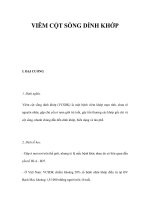 VIÊM CỘT SỐNG DÍNH KHỚP doc