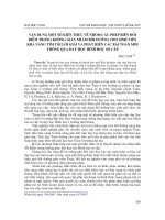 Báo cáo khoa học: 