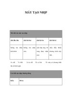 MÁY TẠO NHỊP pptx