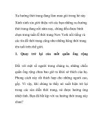 Xu hướng thời trang đang làm mưa gió trong hè này docx