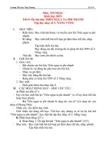 Giáo án âm nhạc lớp 4: Ôn bài hát: TRÊN NGỰA TA PHI NHANH ppt