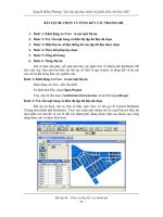 CÁC BÀI TẬP THỰC HÀNH VỚI PHẦN MỀM ARCVIEW GIS - BÀI TẬP 4B ppsx