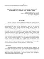 Báo cáo nghiên cứu khoa học: 