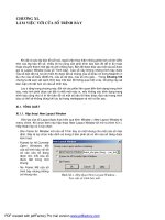 Hướng dẫn sử dụng phần mềm đồ họa Mapinfo - Chương 11 pdf