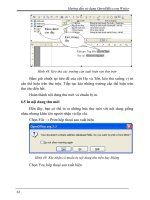 Hướng dẫn sử dụng OpenOffice.org Writer pptx