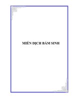 MIỄN DỊCH BẨM SINH pps