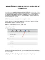 Hướng dẫn tải lại Lion trên Appstore và cách khác để tạo một bộ cài ppsx