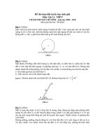 ĐỀ THI TUYỂN CHON HSG CẤP THÀNH PHỐ pps