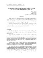 Báo cáo nghiên cứu khoa học: 