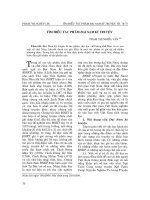 Báo cáo nghiên cứu khoa học: 