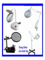 Bài giảng vật lý : Kính lúp part 4 docx