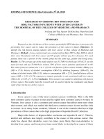 Báo cáo nghiên cứu khoa học: 