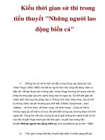 Kiểu thời gian sử thi trong tiểu thuyết 