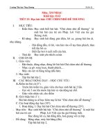 Giáo án âm nhạc lớp 2: Học hát bài: CHÚ CHIM NHỎ DỄ THƯƠNG pot