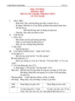 Giáo án âm nhạc lớp 1: ÔN 2 bài hát: TÌM BẠN THÂN LÝ CÂY XANH pptx