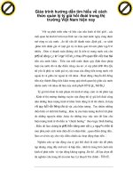 Giáo trình hướng dẫn tìm hiểu về cách thức quản lý tỷ giá hối đoái trong thị trường Việt Nam hiện nay phần 1 doc