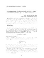 Báo cáo nghiên cứu khoa học: 