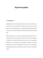Bệnh Hemophilia docx