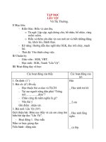 Giáo án lớp 4 môn TẬP ĐỌC LỀU VỊT pps