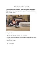 Những công thức đánh bay mọi vết bẩn docx