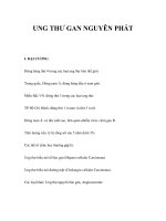 UNG THƯ GAN NGUYÊN PHÁT potx
