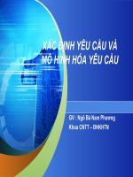 XÁC ĐỊNH YÊU CẦU VÀ MÔ HÌNH HÓA YÊU CẦU pdf