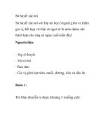 Sò huyết xào tỏi pps