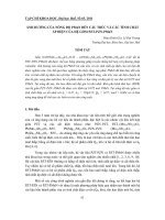 Báo cáo nghiên cứu khoa học: 