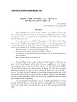 Báo cáo nghiên cứu khoa học: 