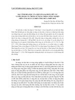 Báo cáo nghiên cứu khoa học: 