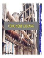 CÔNG NGHỆ XI MĂNG pptx