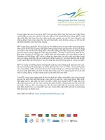 Đầu tư cho các hệ sinh thái vùng bờ biển tài liệu hướng dẫn cho các nhà báo về vai trò của các hệ sinh thái vùng bờ biển