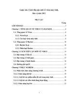 Cách tiếp cận mới về virus máy tính