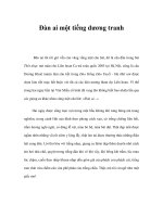 Đàn ai một tiếng dương tranh pptx