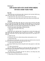 Giáo trình -Răng hàm mặt-chương 13 pdf