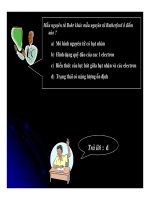 Bài giảng vật lý : Quang phổ vạch part 2 pps