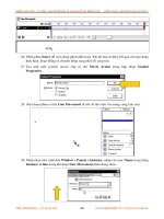 Giáo trình hướng dẫn thực hiện kĩ thuật classic flare trong video clip phần 2 pdf