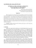 Báo cáo nghiên cứu khoa học: 