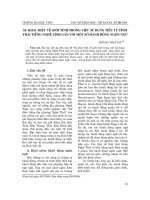 Báo cáo nghiên cứu khoa học: 