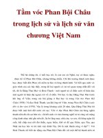 Tầm vóc Phan Bội Châu trong lịch sử và lịch sử văn chương Việt Nam ppt