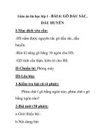 Giáo án tin học lớp 1 - BÀI 6: GÕ DẤU SẮC, DẤU HUYỀN pdf