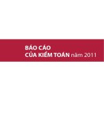 BÁO cáo của KIỂM TOÁN năm 2011 CÔNG TY cổ PHẦN DỊCH vụ CÔNG NGHỆ TIN học HPT