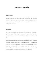 UNG THƯ DẠ DÀY pot